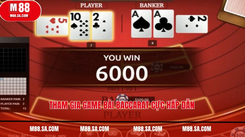 Tham gia game bài Baccarat cực hấp dẫn